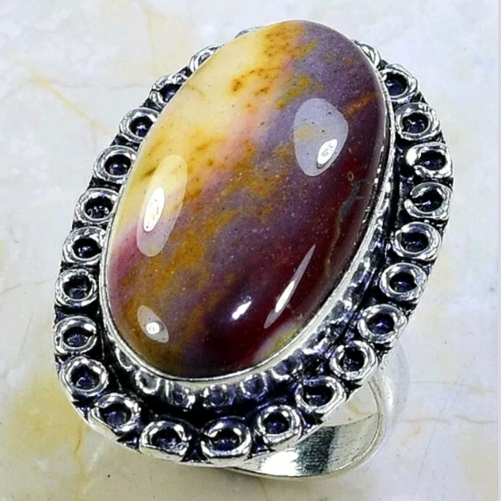 Royal Imperial Jasper 925SS Ring 7